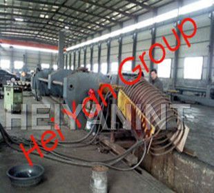 Intermediate frequency heating hydraulic elbow machine