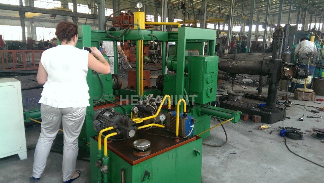 Hydraulic Tee Bevel Machine