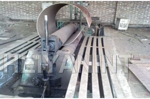 Plate bending machine