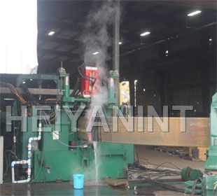 Butt welding elbow forming machine