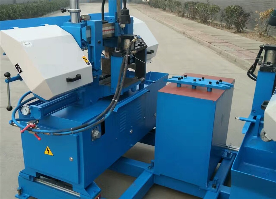 Band Saw For Metal Cutting Bs 1018Rh Portable Band Sawing Machine