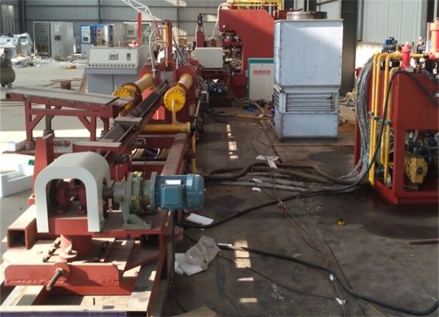 Median Frequency Induction Heating Elbow Making Machine
